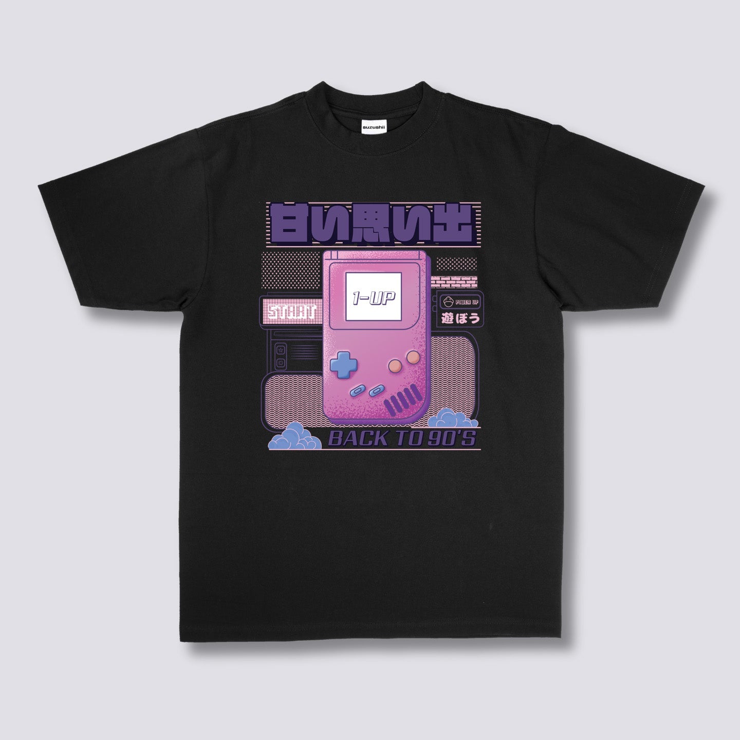 Priekinis Spaudinys - Gameboy Marškinėliai