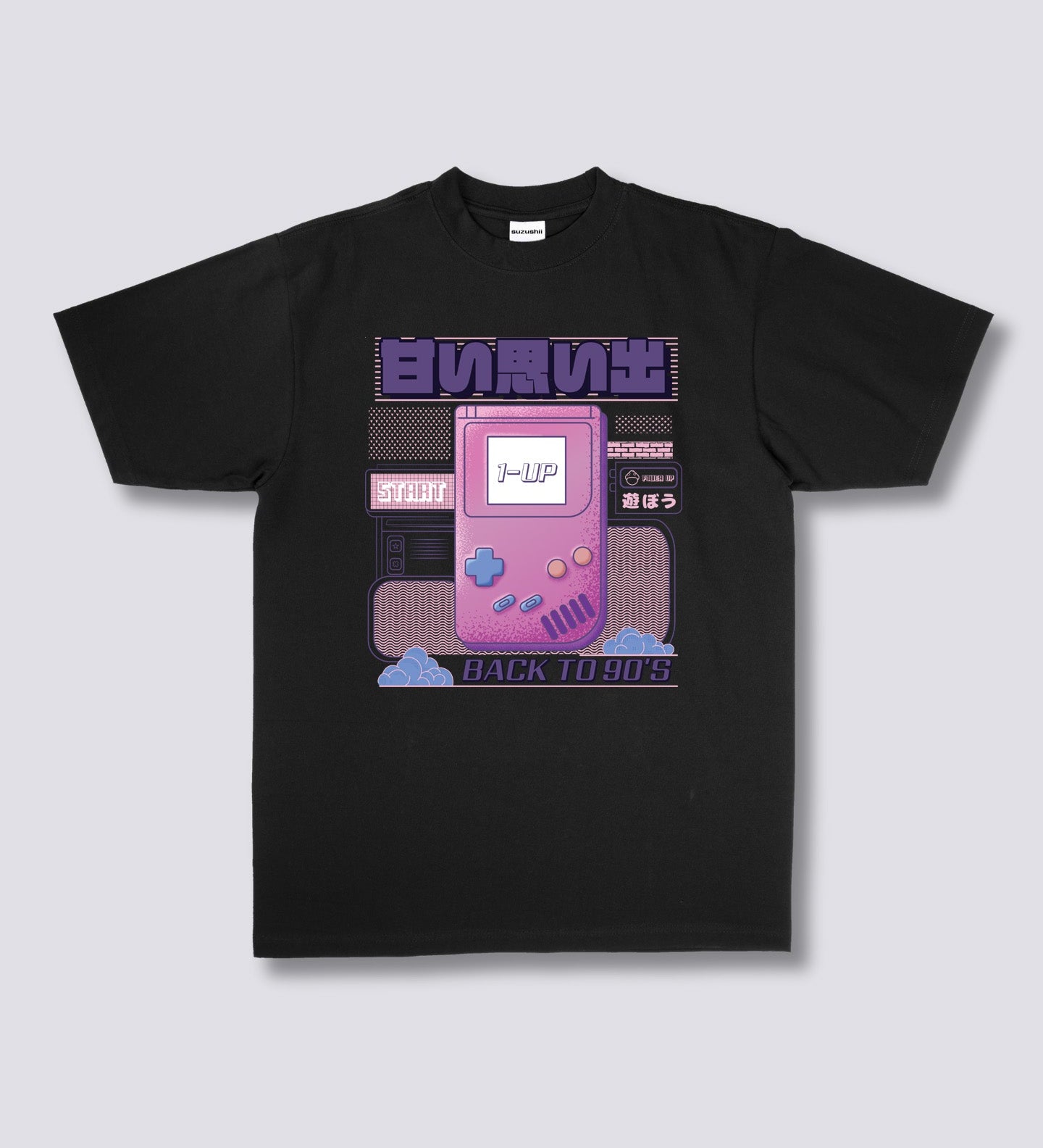 Priekinis Spaudinys - Gameboy Marškinėliai
