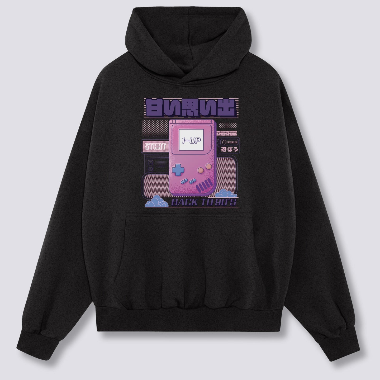 Priekinis Spaudinys - Gameboy Hoodie