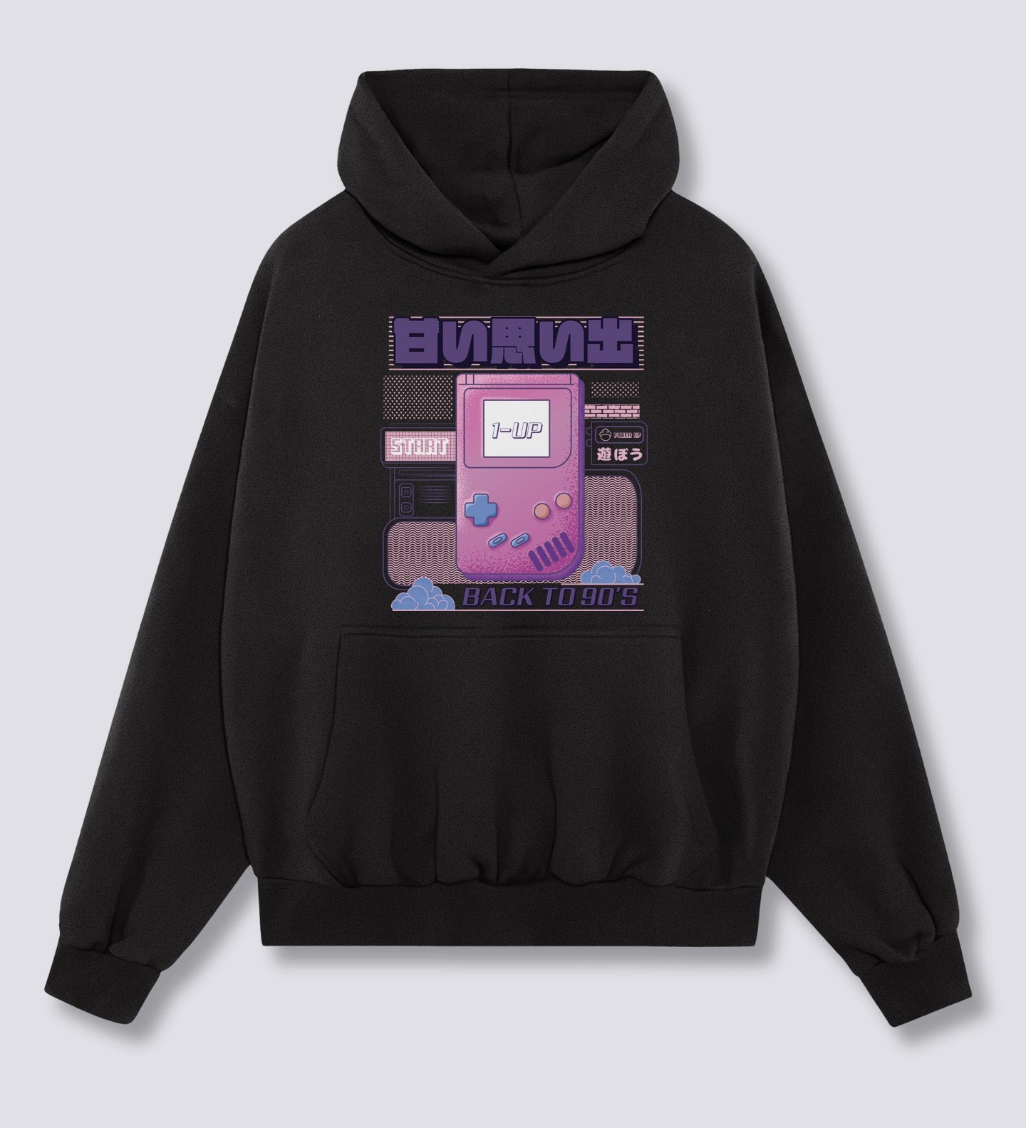 Priekinis Spaudinys - Gameboy Hoodie