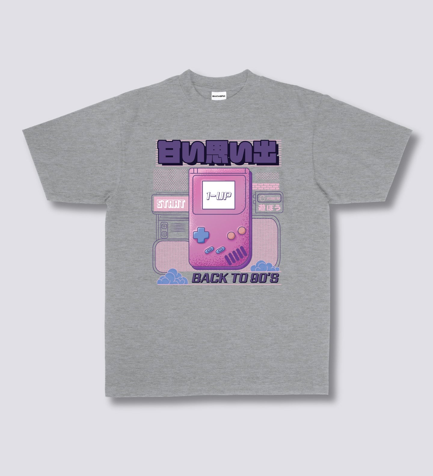 Priekinis Spaudinys - Gameboy Marškinėliai