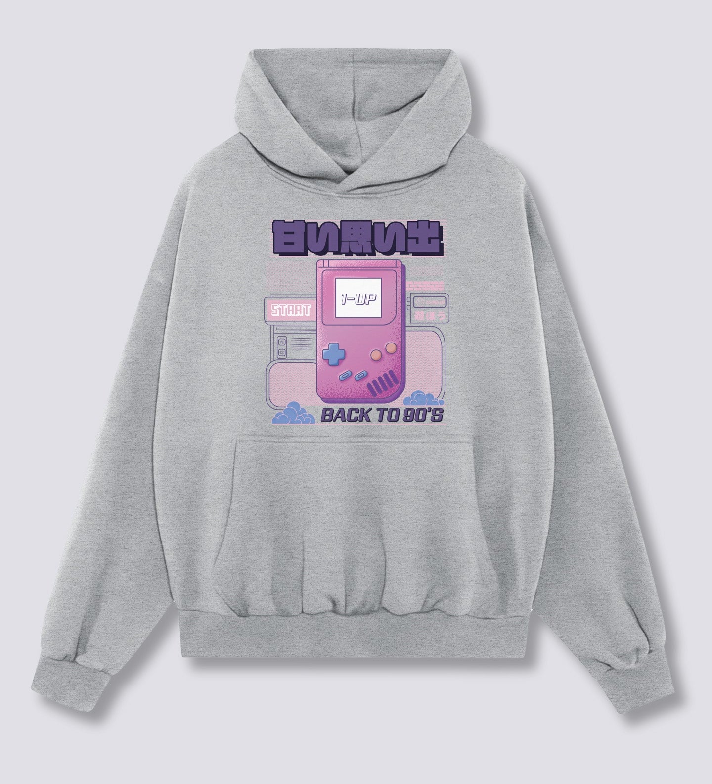 Priekinis Spaudinys - Gameboy Hoodie