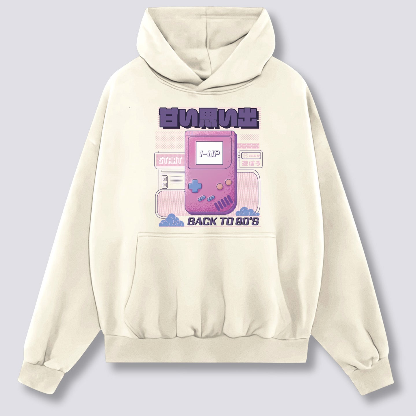 Priekinis Spaudinys - Gameboy Hoodie