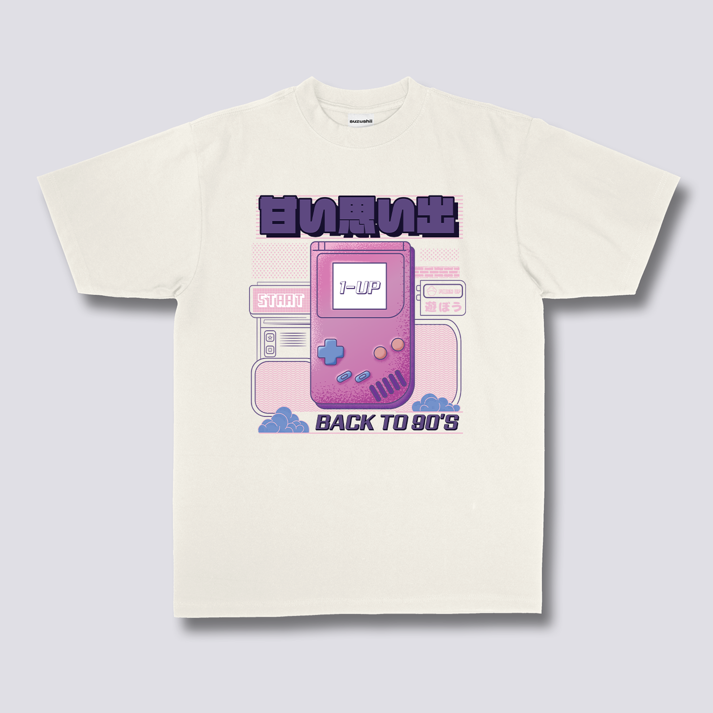 Priekinis Spaudinys - Gameboy Marškinėliai