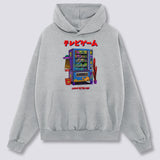 Priekinis Spaudinys - Užkandžių Mašinos Hoodie