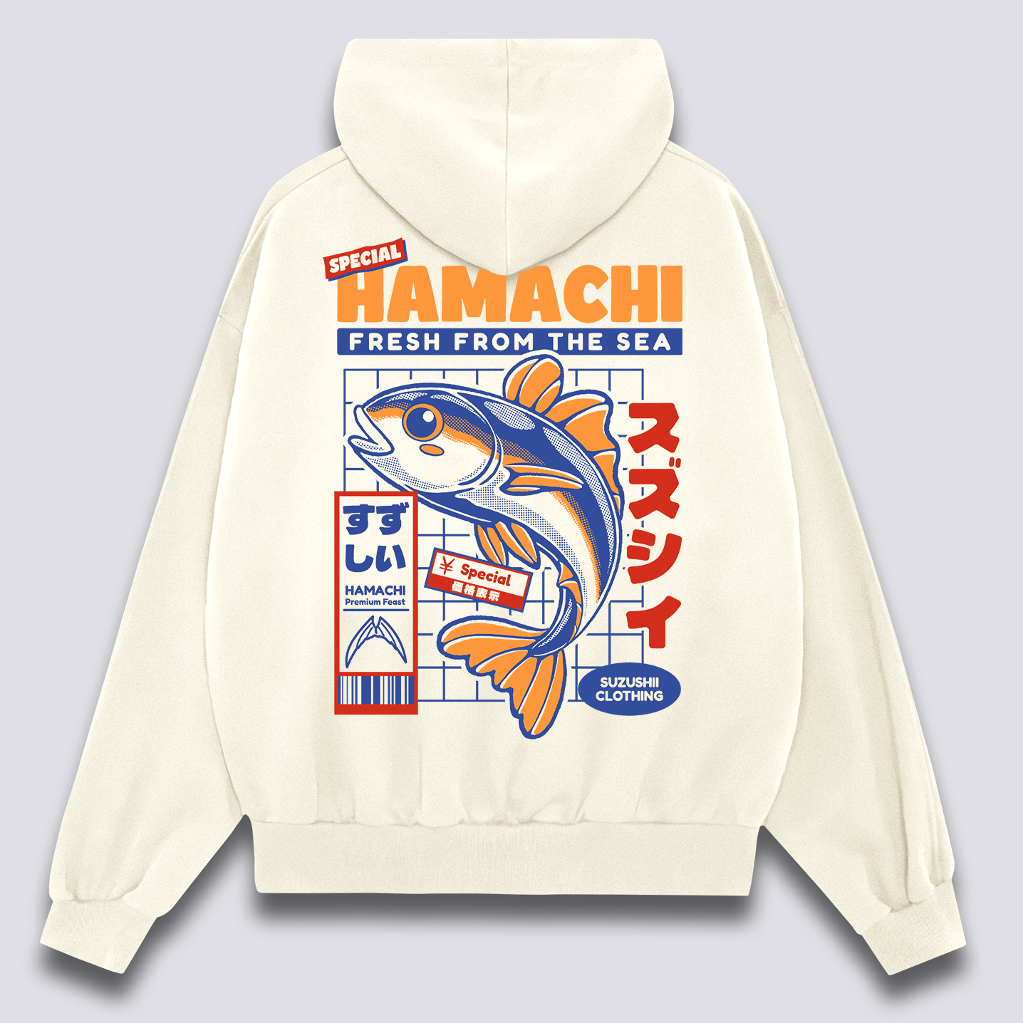 Hamachi Specialus Džemperis su Gobtuvu