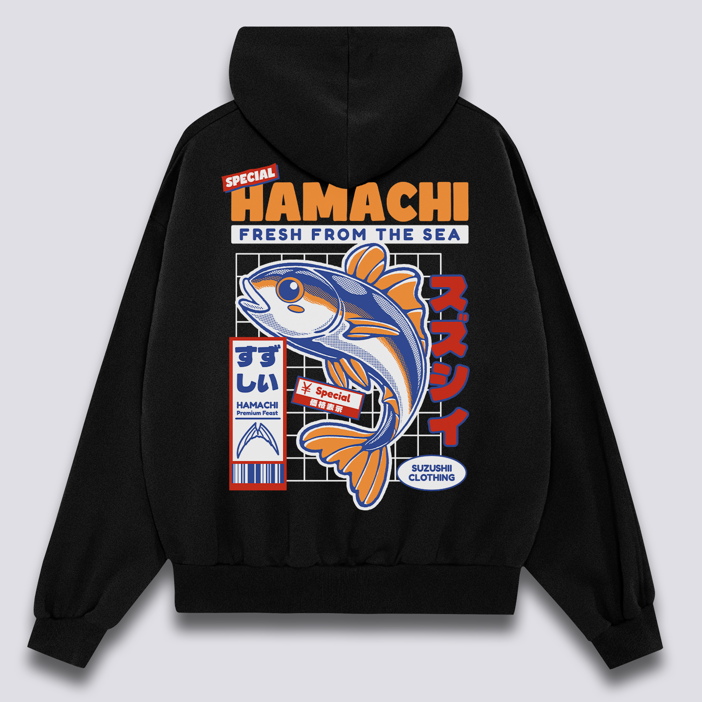 Hamachi Specialus Džemperis su Gobtuvu