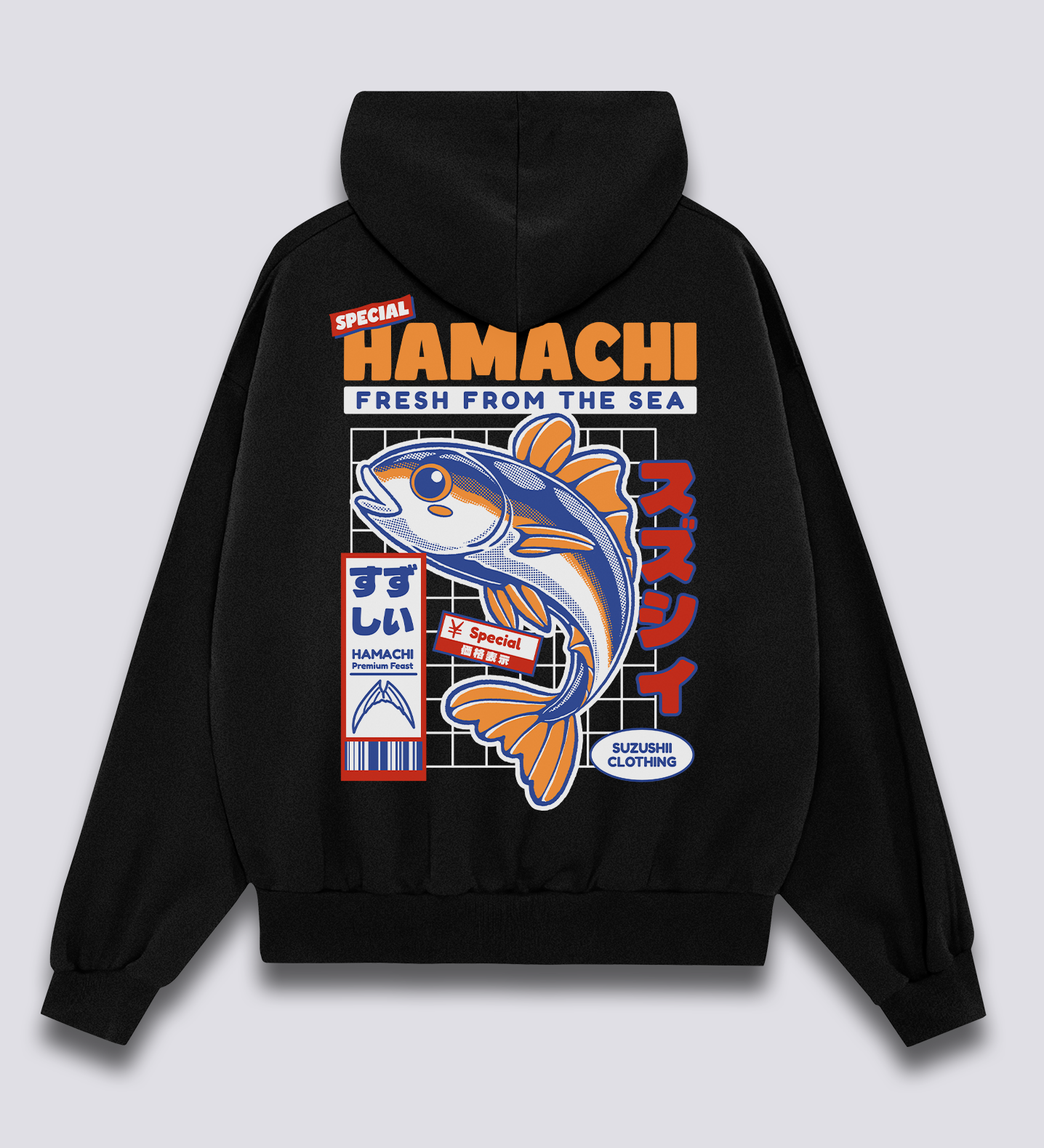 Hamachi Specialus Džemperis su Gobtuvu