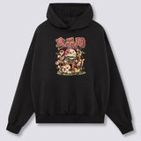 Priekinis Spaudinys - Alkanas Neko Hoodie
