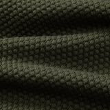 Pineapple Pattern Knit Polo Shirt