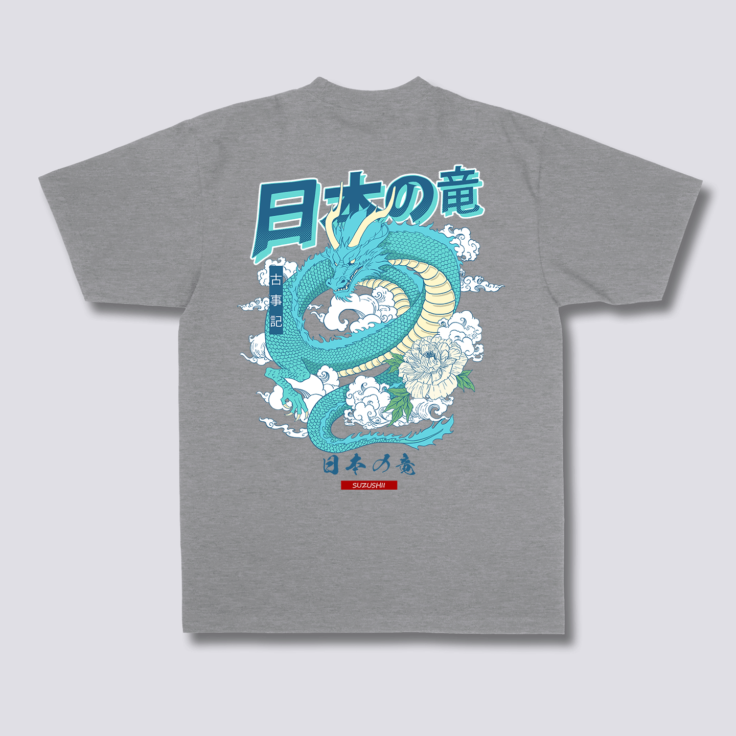 Japoniško Drakono Marškiniai