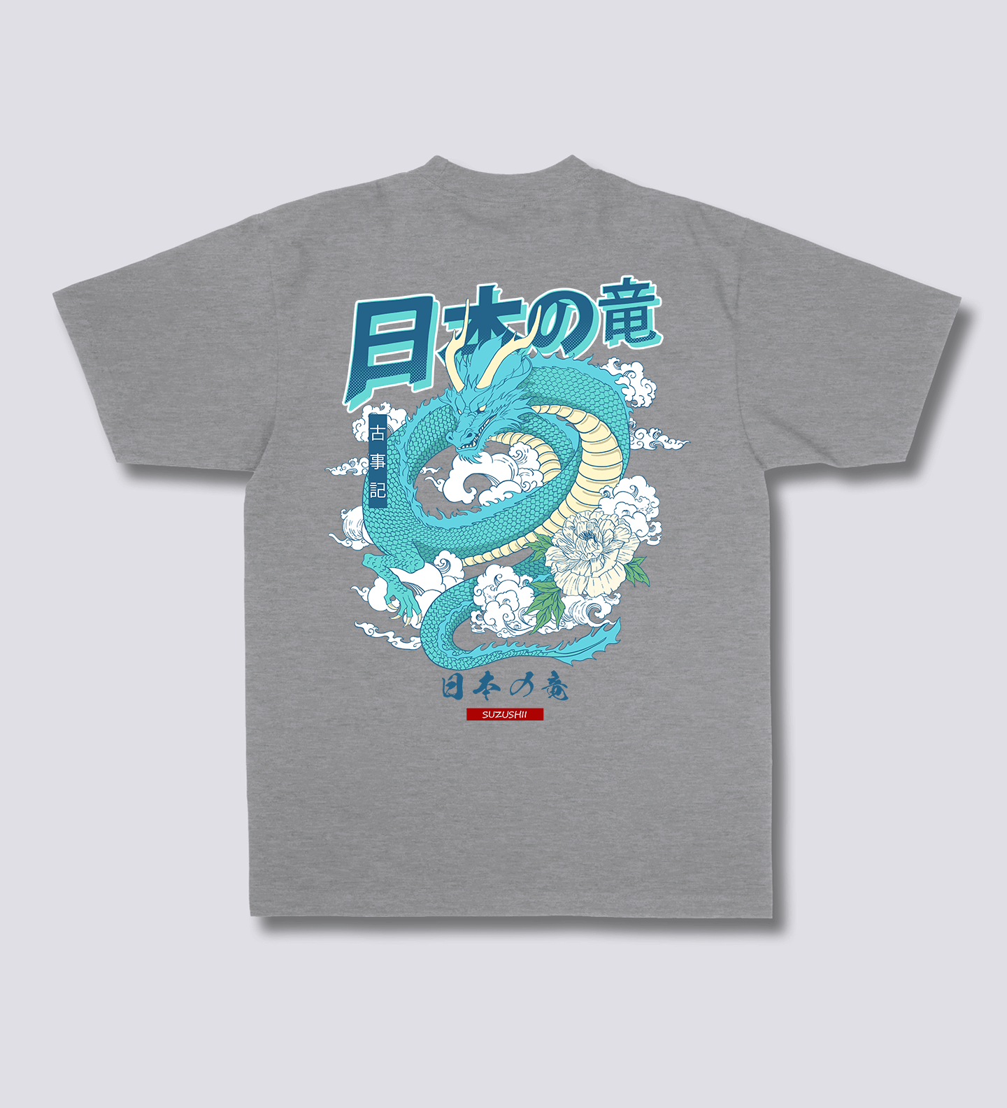 Japoniško Drakono Marškiniai