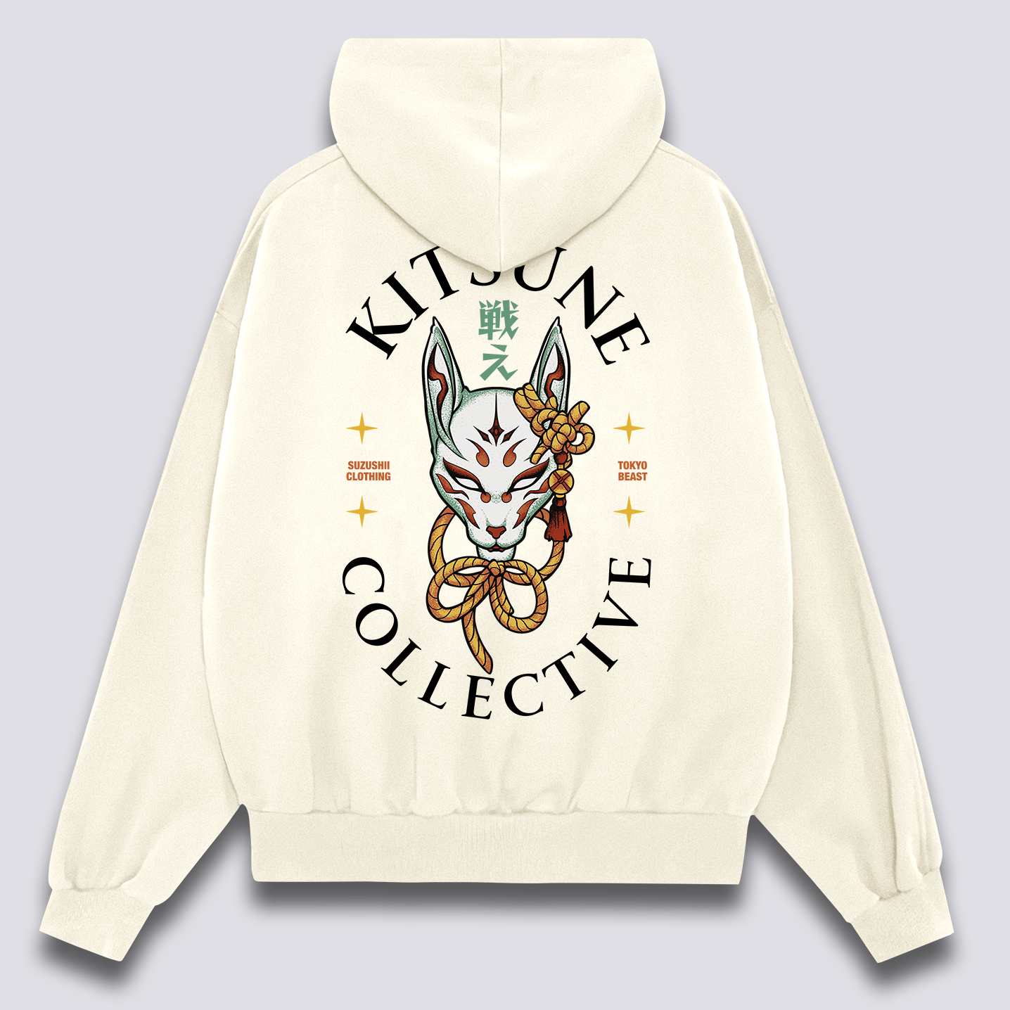 Kitsune kolektyvo džemperis