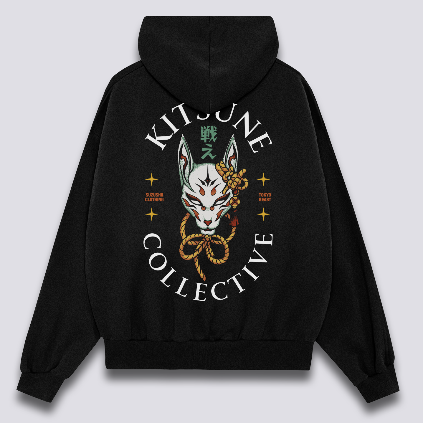 Kitsune kolektyvo džemperis