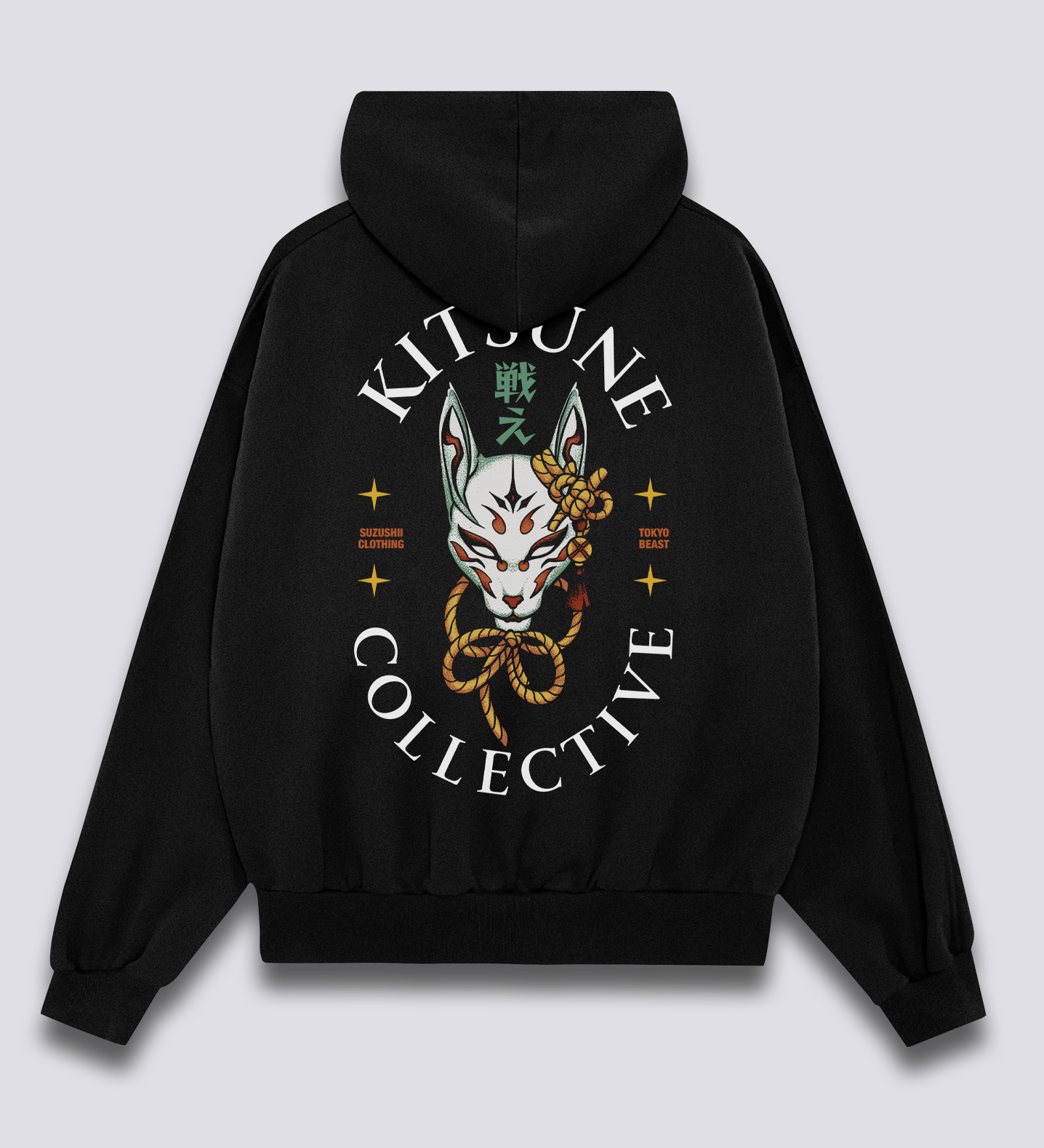 Kitsune kolektyvo džemperis