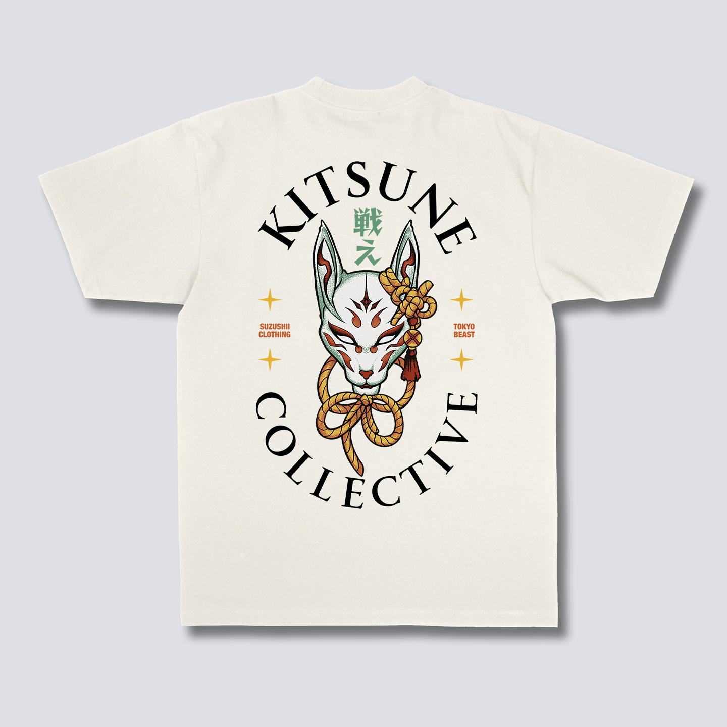 Kitsune kolektyvo marškiniai