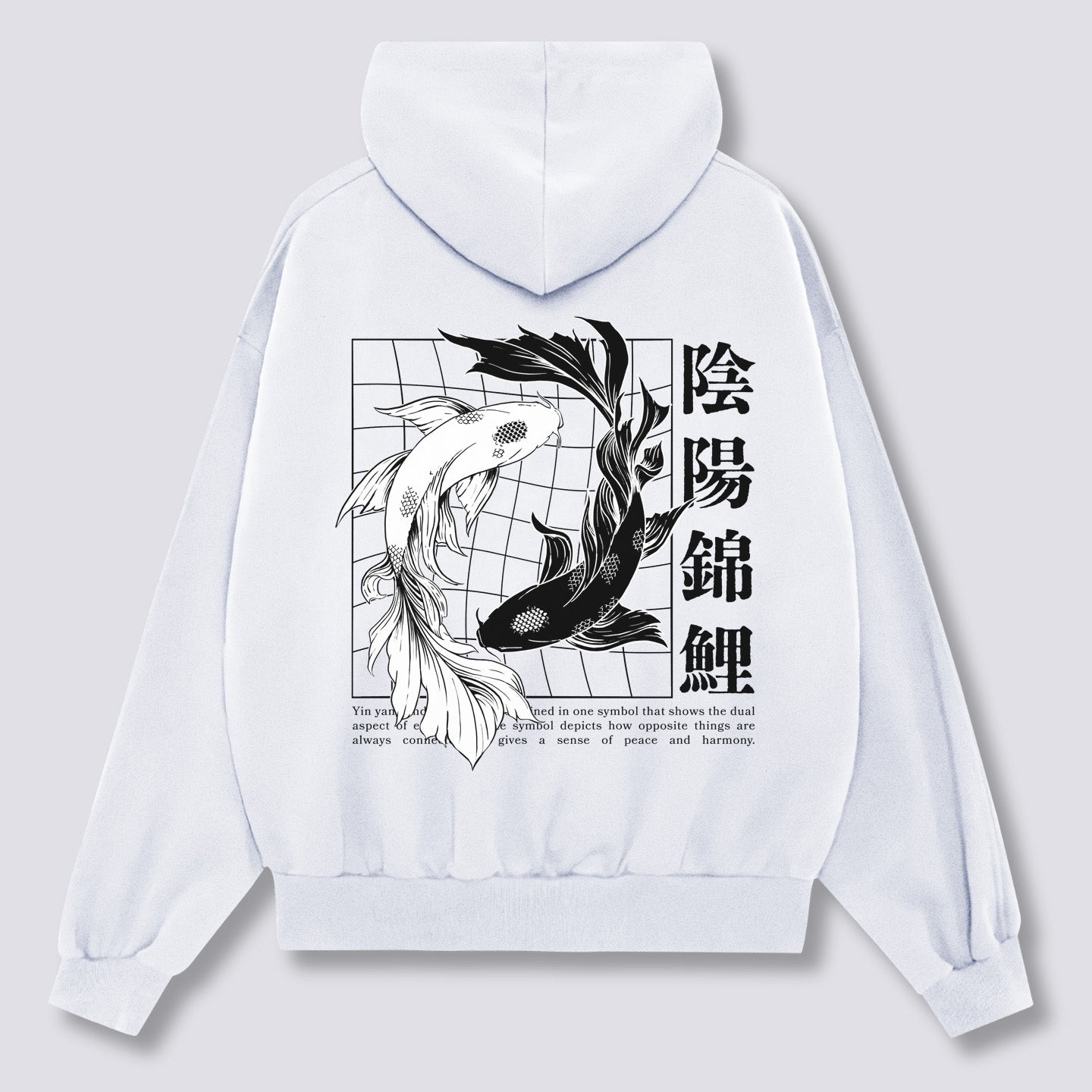 Ying Yang Koi Hoodie