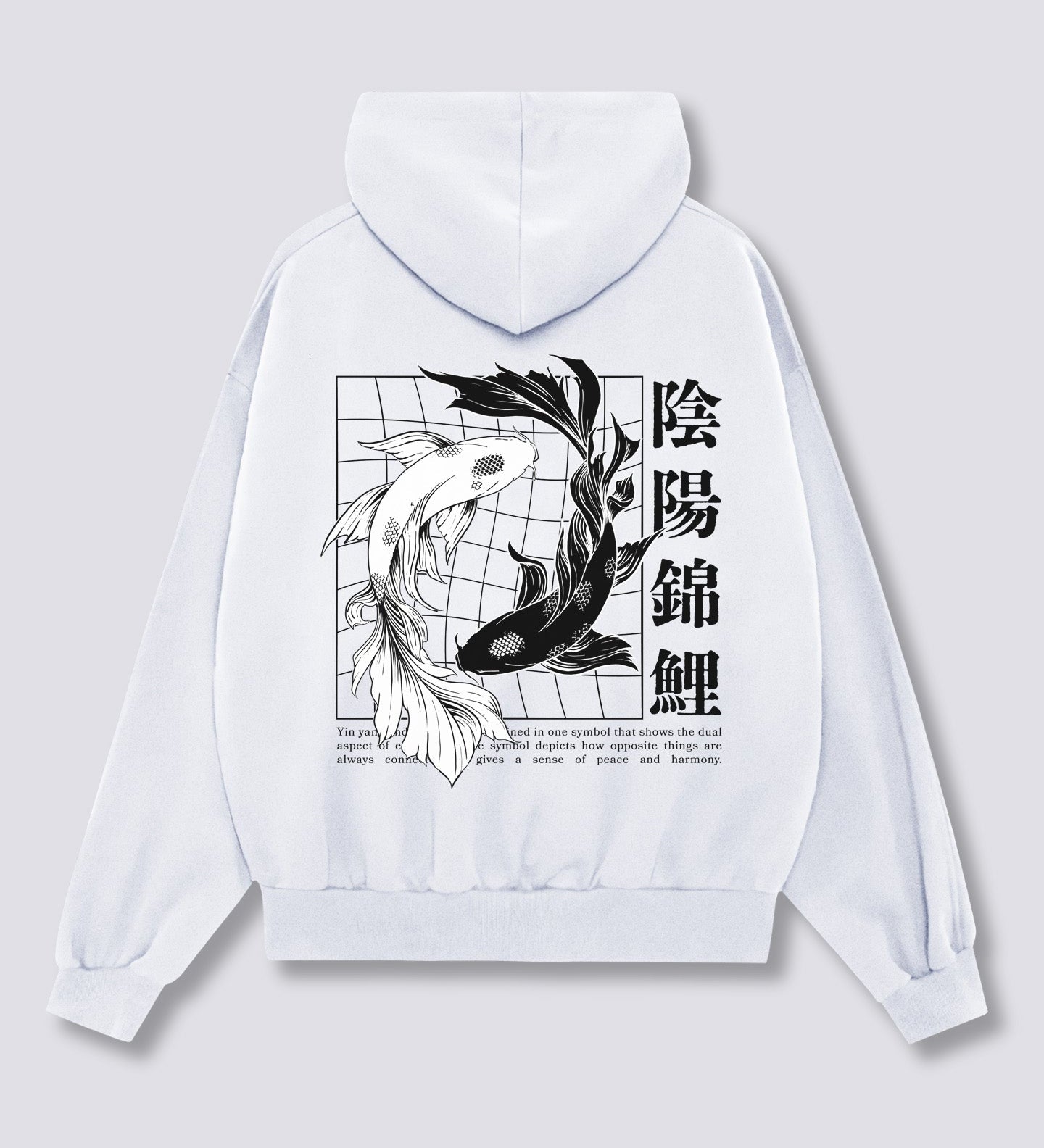 Ying Yang Koi Hoodie