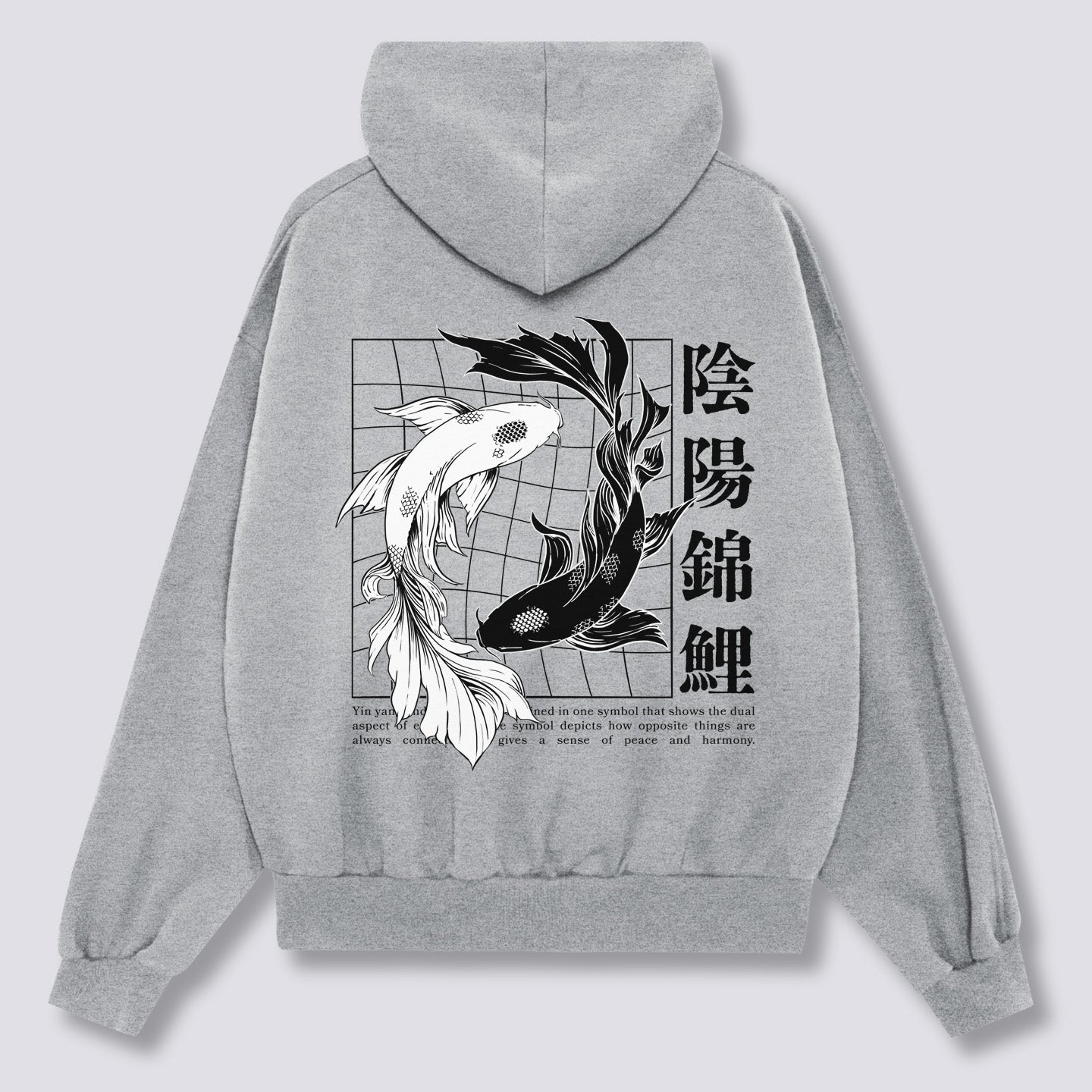 Ying Yang Koi Hoodie