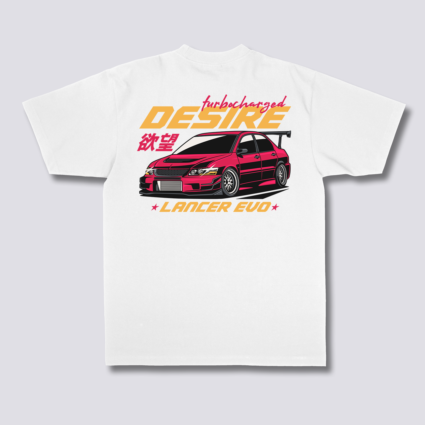 Lancer Evolution Marškinėliai