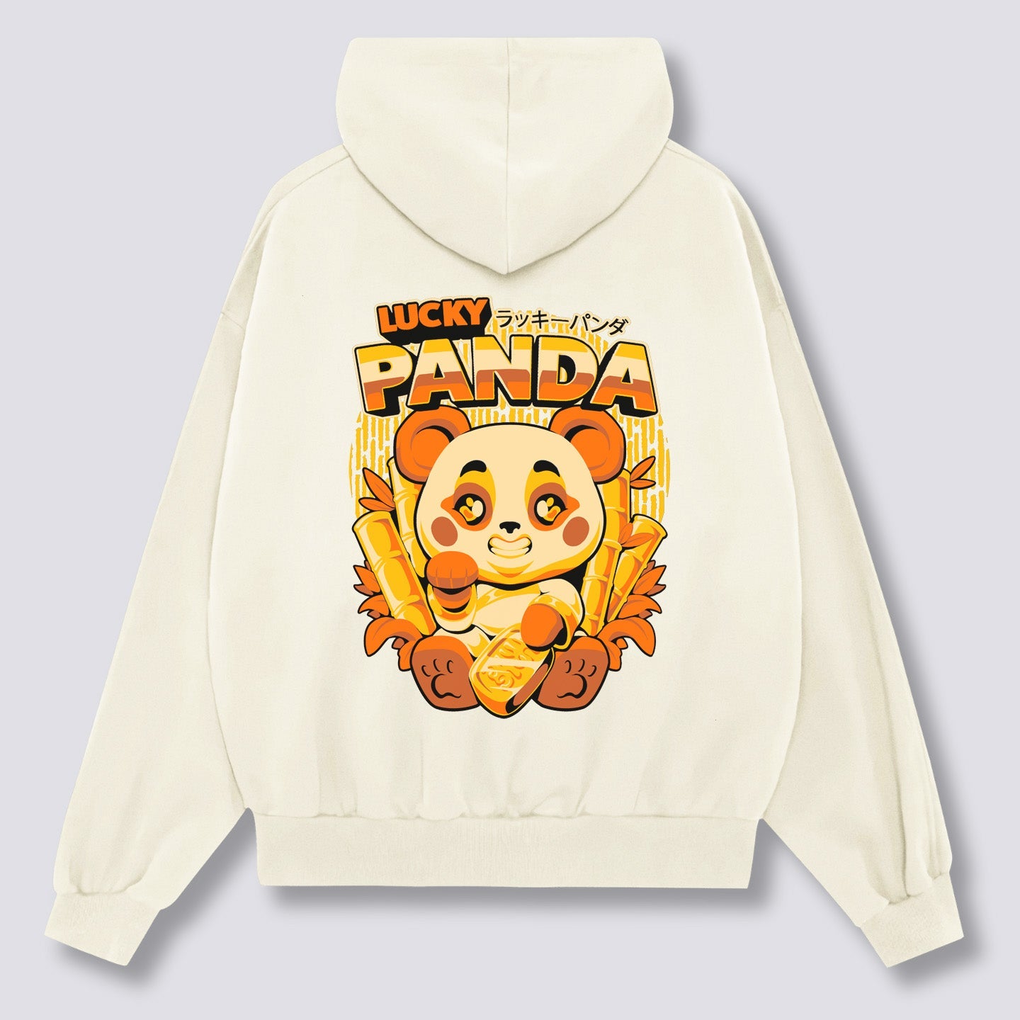 Laimingas Panda Hoodie