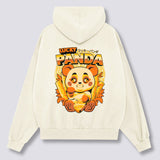 Laimingas Panda Hoodie