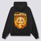 Laimingas Panda Hoodie