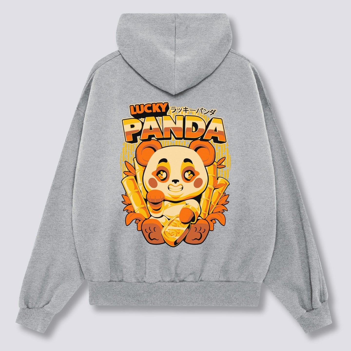Laimingas Panda Hoodie