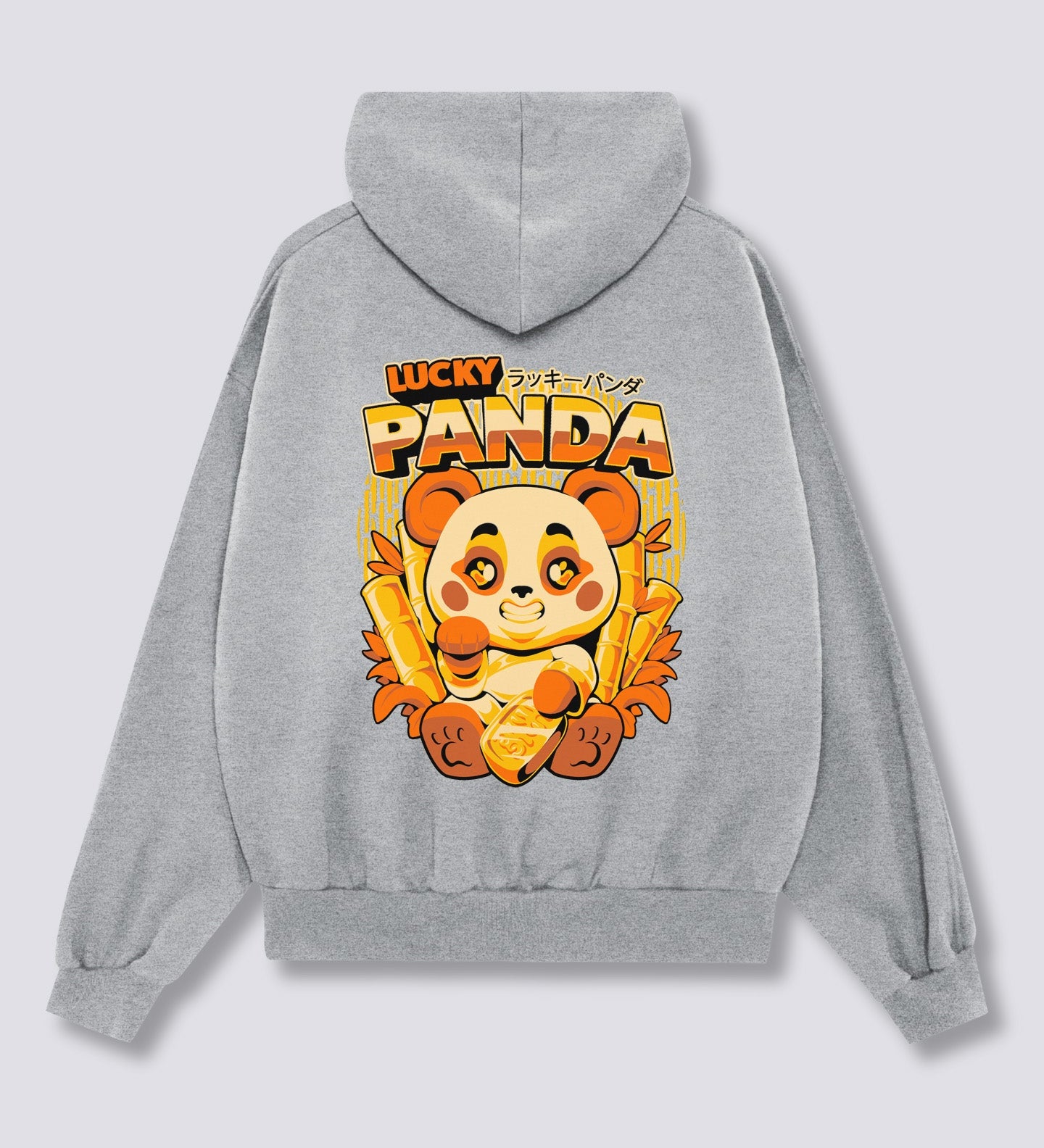 Laimingas Panda Hoodie