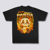 Laimingas Panda Marškinėliai