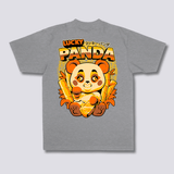 Laimingas Panda Marškinėliai