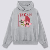 Priekinis Spaudinys - Japonijos Hoodie
