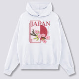 Priekinis Spaudinys - Japonijos Hoodie