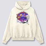 Priekinis Spaudinys - Mount Fuji Gervė Hoodie