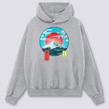 Priekinis Spaudinys - Mount Fuji Hoodie