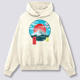 Priekinis Spaudinys - Mount Fuji Hoodie