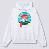 Priekinis Spaudinys - Mount Fuji Hoodie