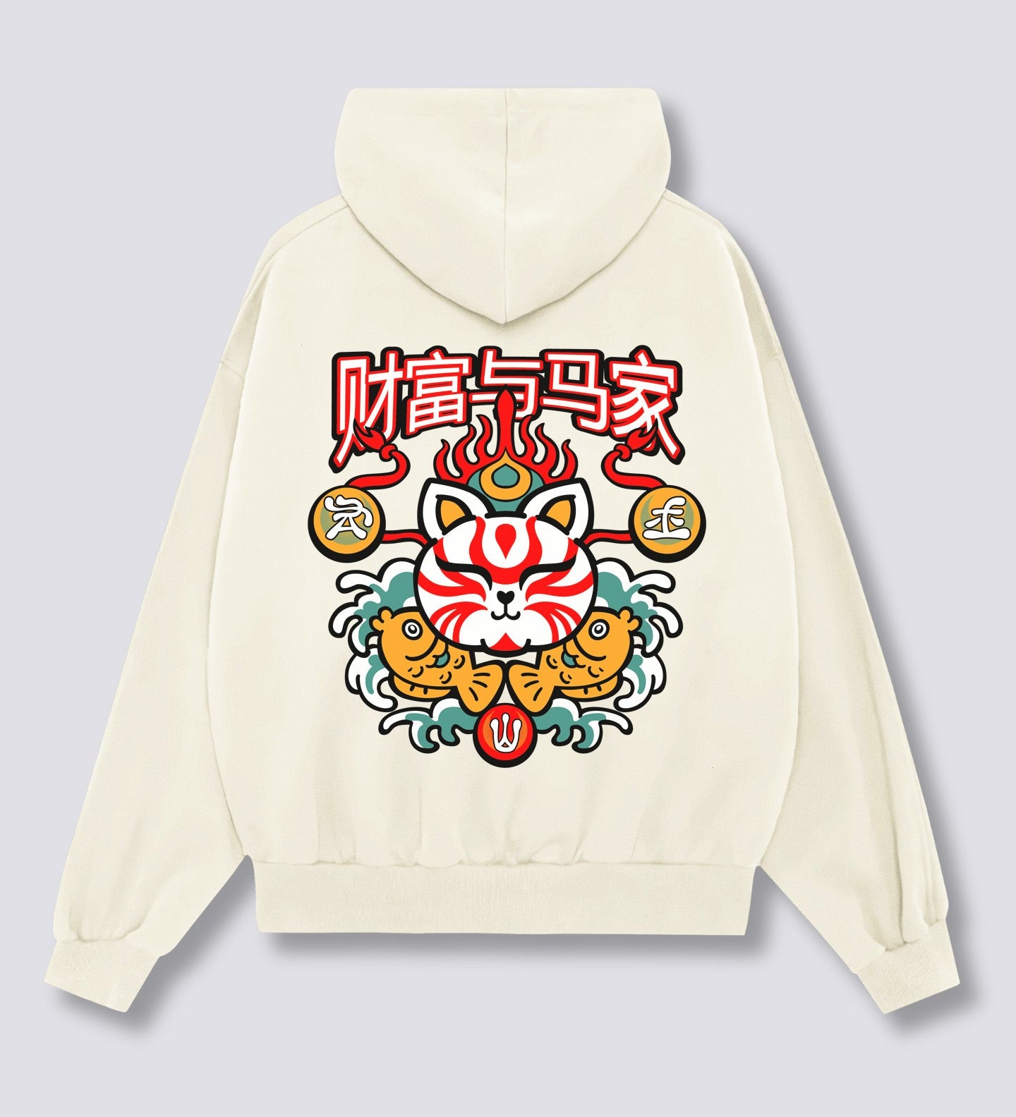Neko Maneki Hoodie