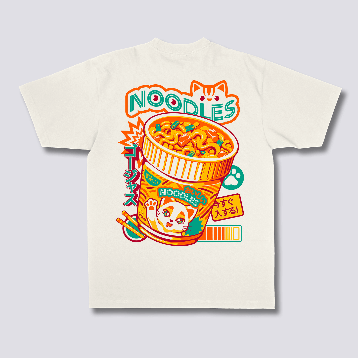 Neko Noodles marškinėliai