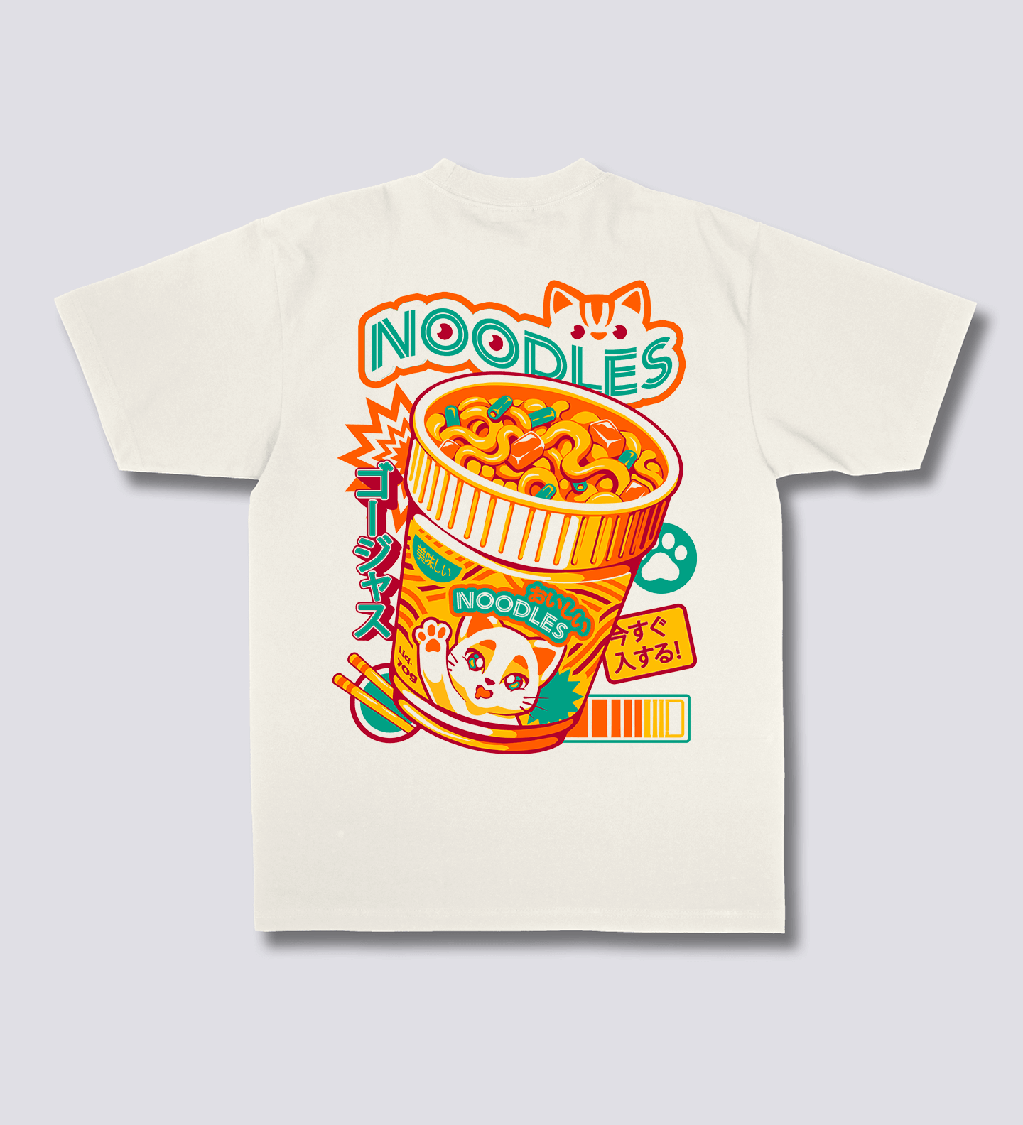 Neko Noodles marškinėliai