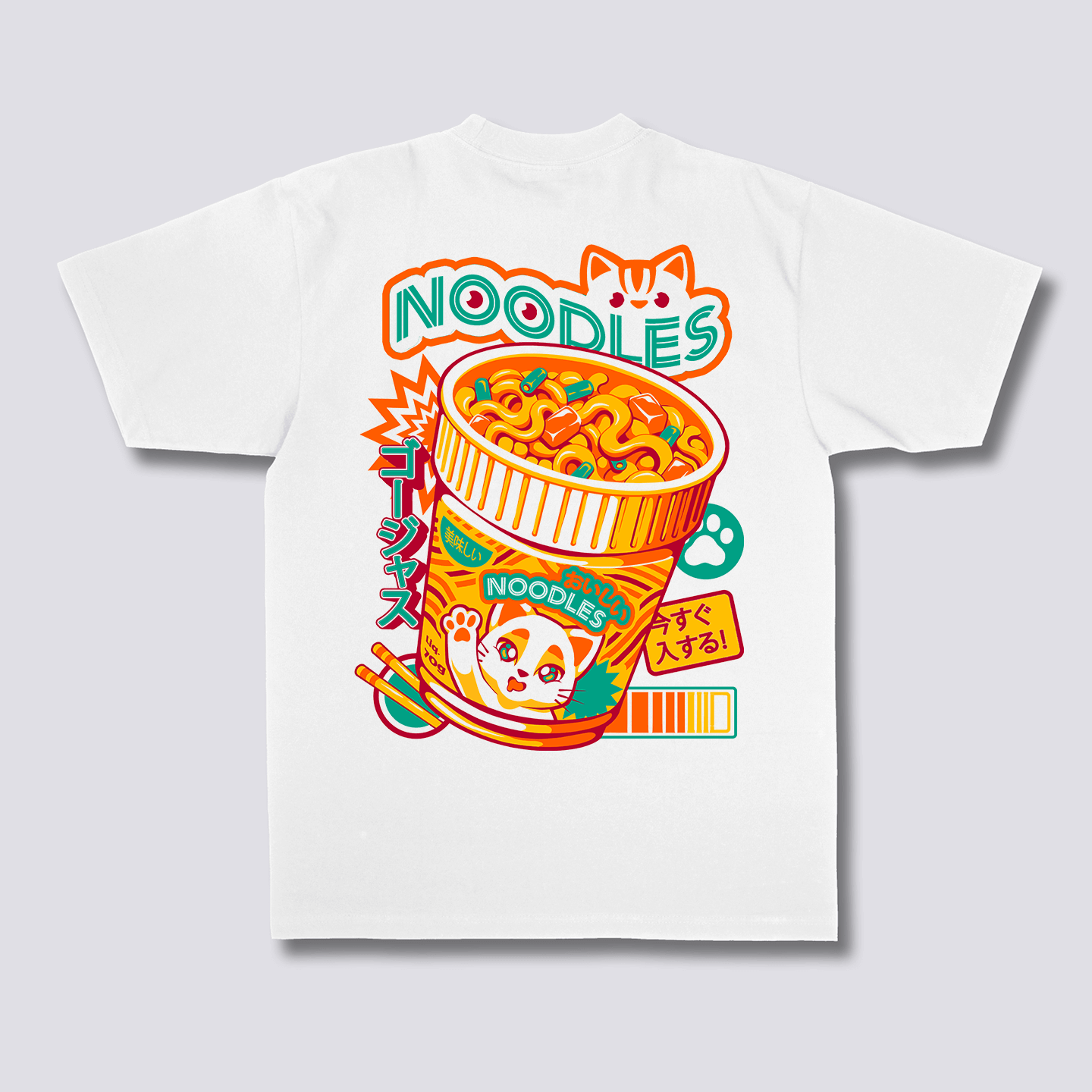 Neko Noodles marškinėliai