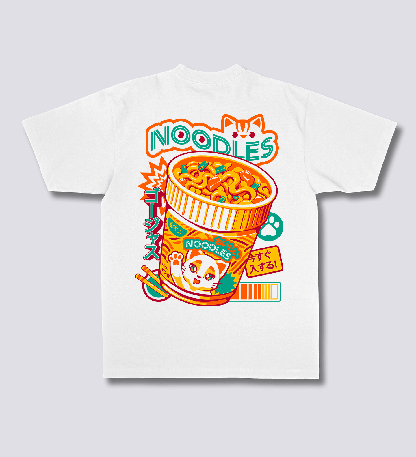 Neko Noodles marškinėliai