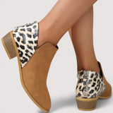 Nicole - Bottes en daim élégantes