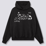 Priekinis Spaudinys - Žaismingas Hoodie