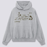 Priekinis Spaudinys - Žaismingas Hoodie