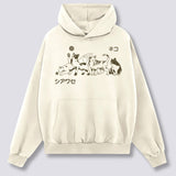 Priekinis Spaudinys - Žaismingas Hoodie