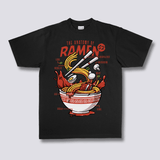 Priekinis Spaudinys - Ramen Anatomija Marškiniai