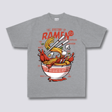 Priekinis Spaudinys - Ramen Anatomija Marškiniai