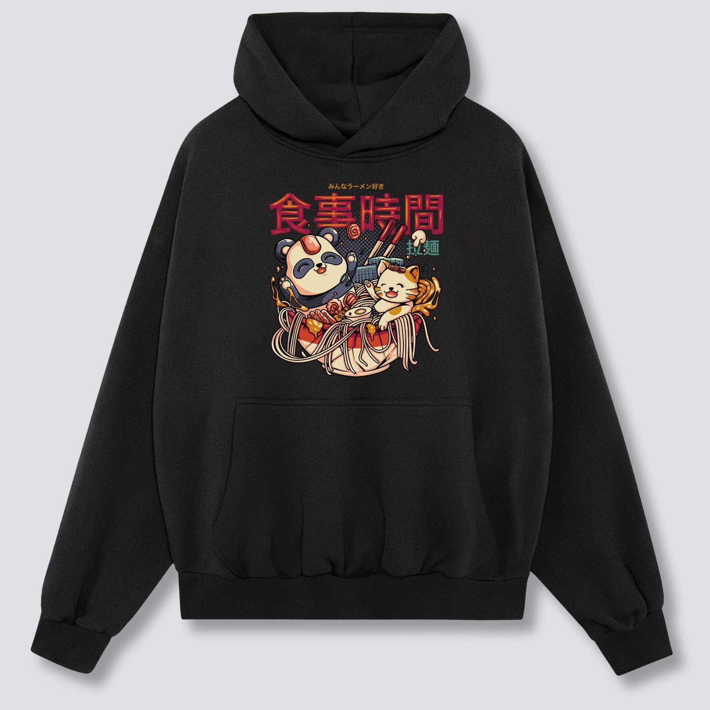 Priekinis Spaudinys - Ramen Vonios Hoodie