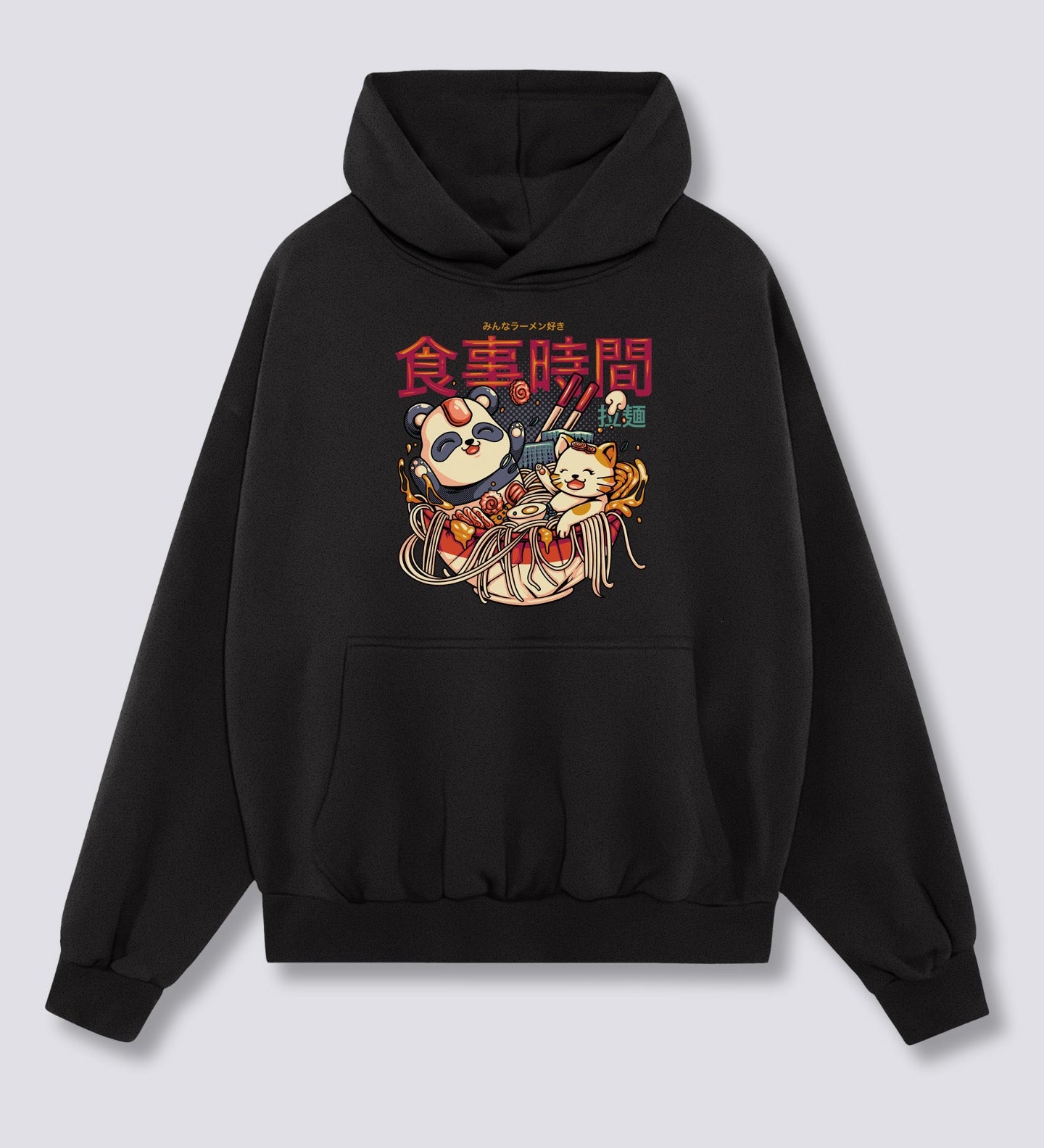Priekinis Spaudinys - Ramen Vonios Hoodie